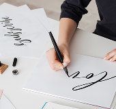 감성 한줄 캘리그라피 이미지