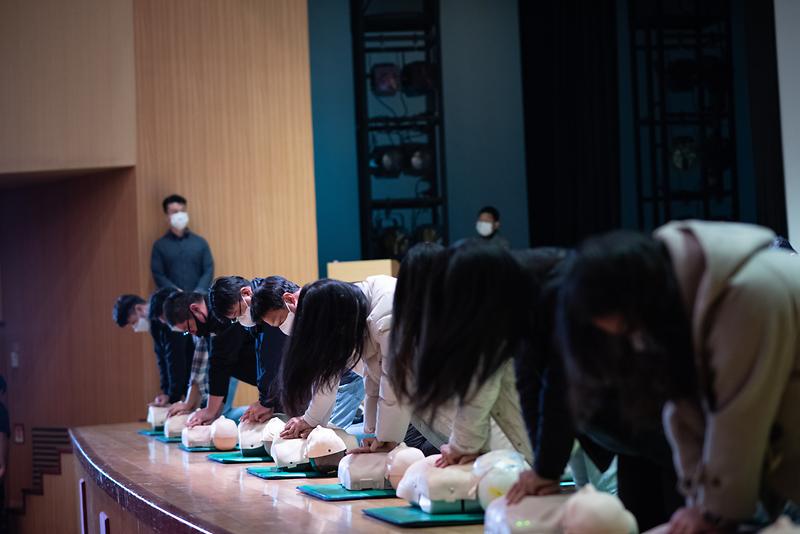 인천시설공단, 전 직원 비상상황 대비 응급처치훈련 실시 사진