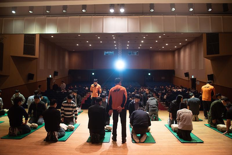 인천시설공단, 응급상황 대응 역량 강화를 위한 비상상황대비 전직원 응급처치훈련 실시 사진