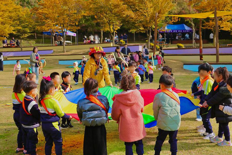 인천시설공단, 청라 노을공원서 영유아 대상 숲 체험 프로그램 운영 사진