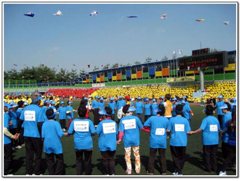 인천 연합 어르신 체육대회 참여 사진
