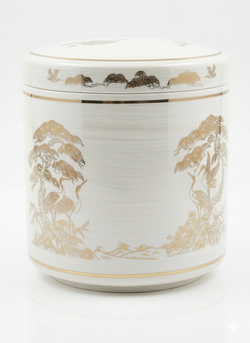 황금송학 이중함 사진