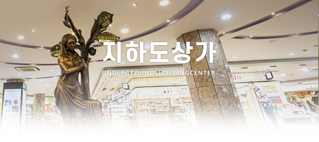 지하도상가 UNDERGROUNDSHOPPINGCENTER