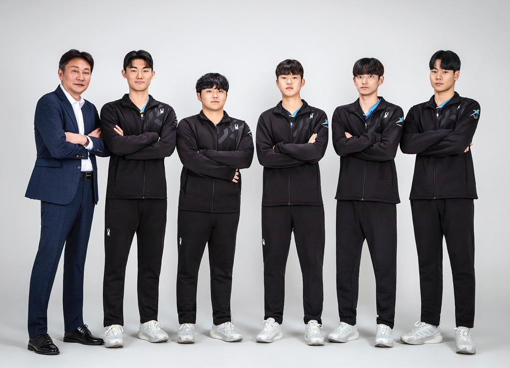 탁구단 단체사진